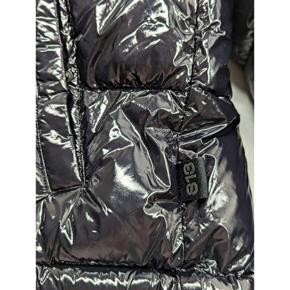S13 Women's Lexie Black Hooded Water-Resistant Puffer Coat Size S (MSRP $300) - Picture 7 of 10